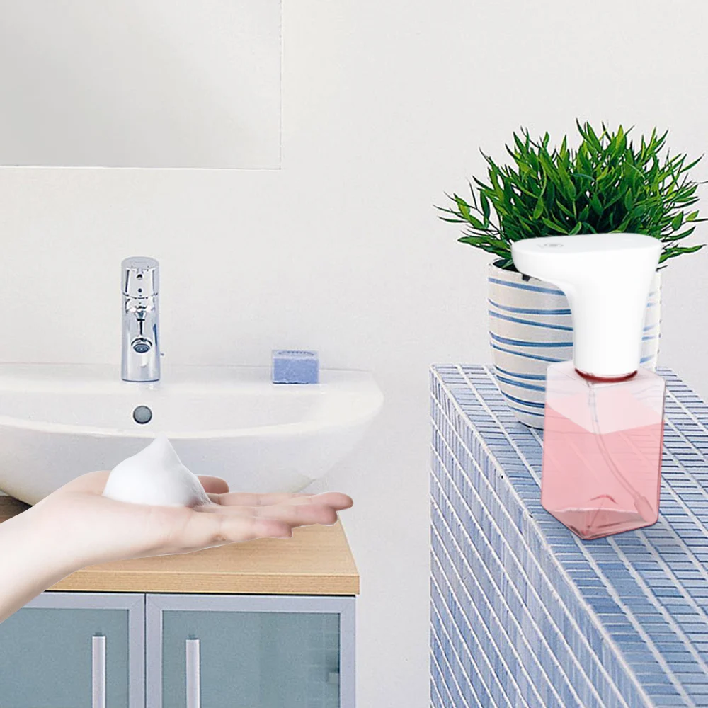 

250ML/450ML Rechargeable Sensing Automatic Soap Dispenser Pump Waterproof Liquid Soap Dispensador Shampoo Dispenser Bathroom