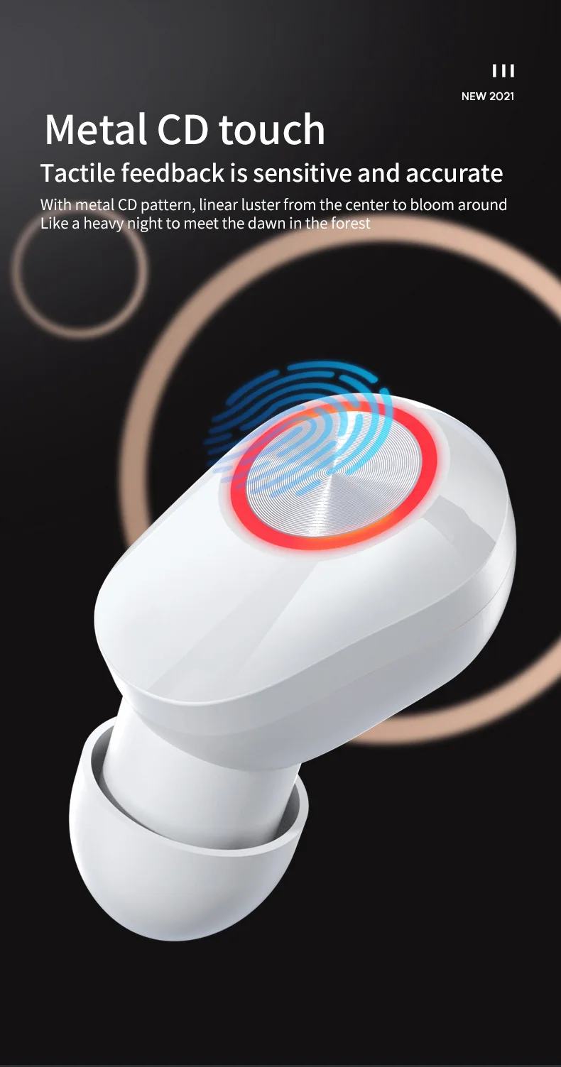 Bluetooth 5.1 Headset TWS Wireless 