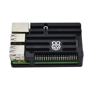 

3 in 1 Raspberry Pi 3 Model B+(Plus) Board+ Cnc Aluminum Case + 5V 3A Power Adapter with Wifi & Bluetooth Set