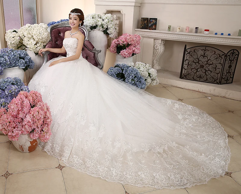 Vestido De Novia De Turquia Vestido De Novia De Alta Calidad 2019 Con Cola Larga Boda Vestidos De Lujo Sin Tirantes Estilo Princesa Nupcial Vestidos De Novia Aliexpress