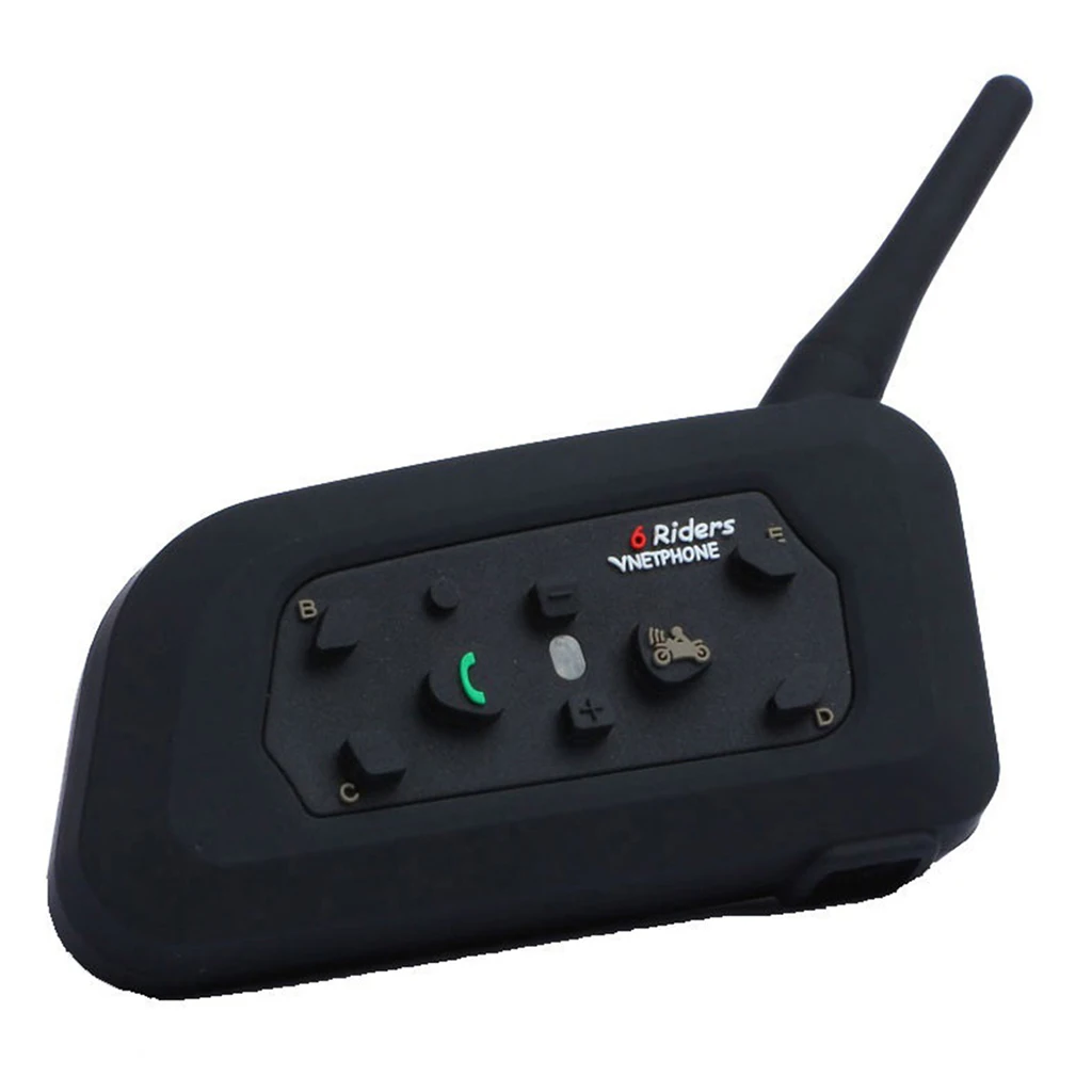 2 шт. V6 Pro мотоциклетный шлем Bluetooth гарнитура Интерком 6 всадников 1200 м беспроводной Intercomunicador MP3 gps BT Interphone Systerm