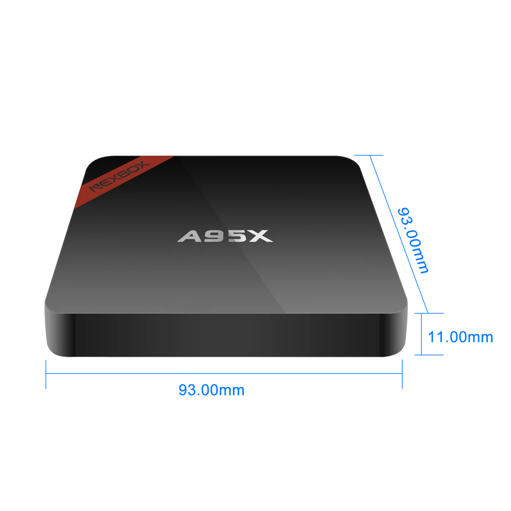A95B7N amlogic S905X Android tv BoxQuad-core Cortex-A53 S905 1 ГБ 8 ГБ Wifi 2,4G 4K HDMI 2,0 Google Play Store Youtube телеприставка