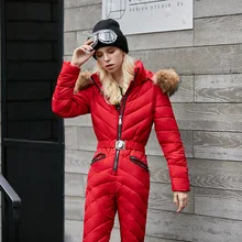 Водонепроницаемый Сноубординг цельный лыжный комбинезон для женщин сноуборд снег лыжный костюм зимняя одежда комбинезон