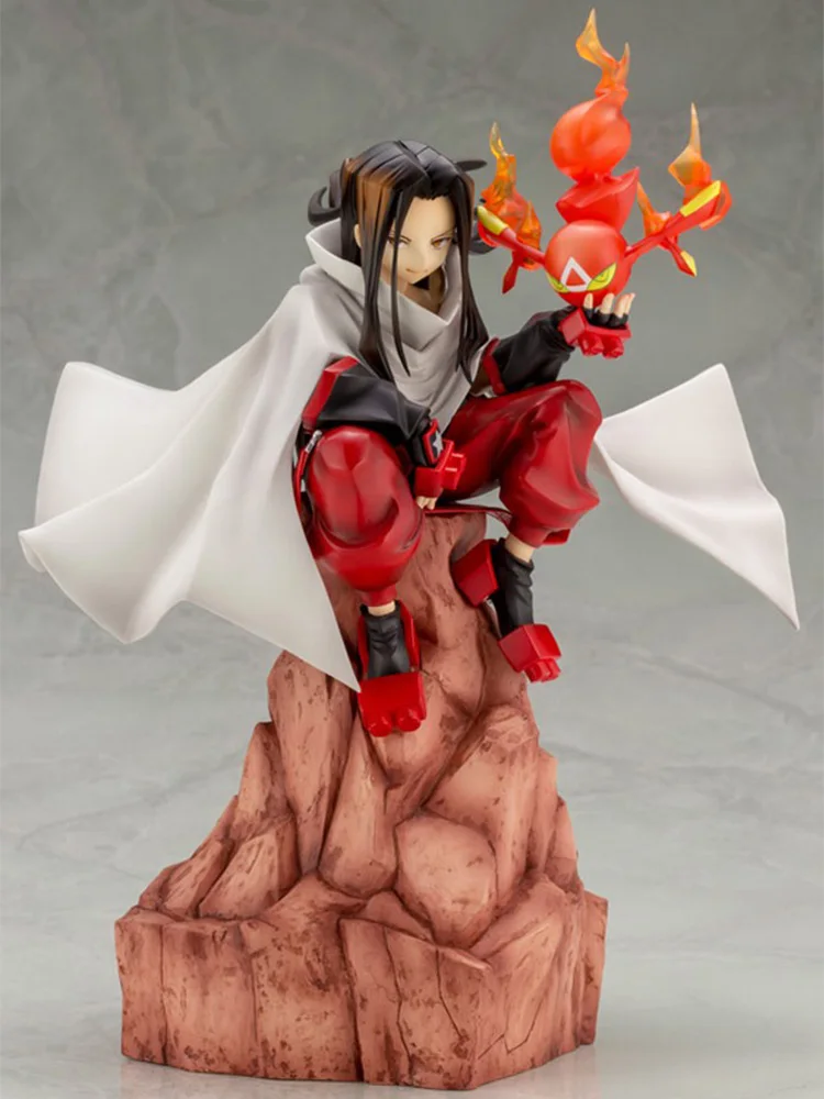 

20cm Kotobukiya Shaman King Artfx J Hao PVC Action Figure Anime Figure Collection Model Toys Doll birthday Christmas Gift