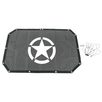 

Jeep Wrangler2 Door Version For Wrangler Roof Insulation Mesh Shade Net Parts Provide Uv Protection Cover With Five-Star Mark
