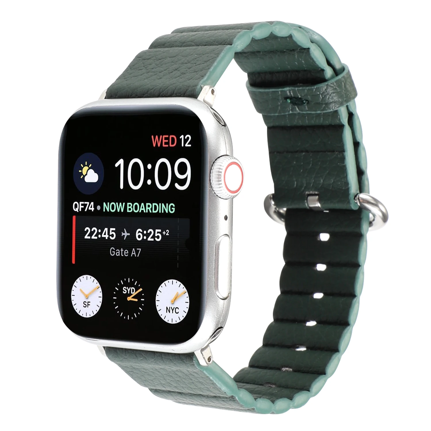 Кожа спортивный ремешок для наручных часов Apple Watch 5 4 3 2 1 38 мм 42 мм полосы correa Ремешок Браслет ремешок для наручных часов iwatch серии 5 4 40 мм 44 мм