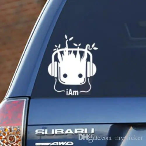 

E01--- I Am Groot 4"wide x 3" tall for Apple Macbook Pro Air Retina Vinyl Notebook reflective car decal sticker