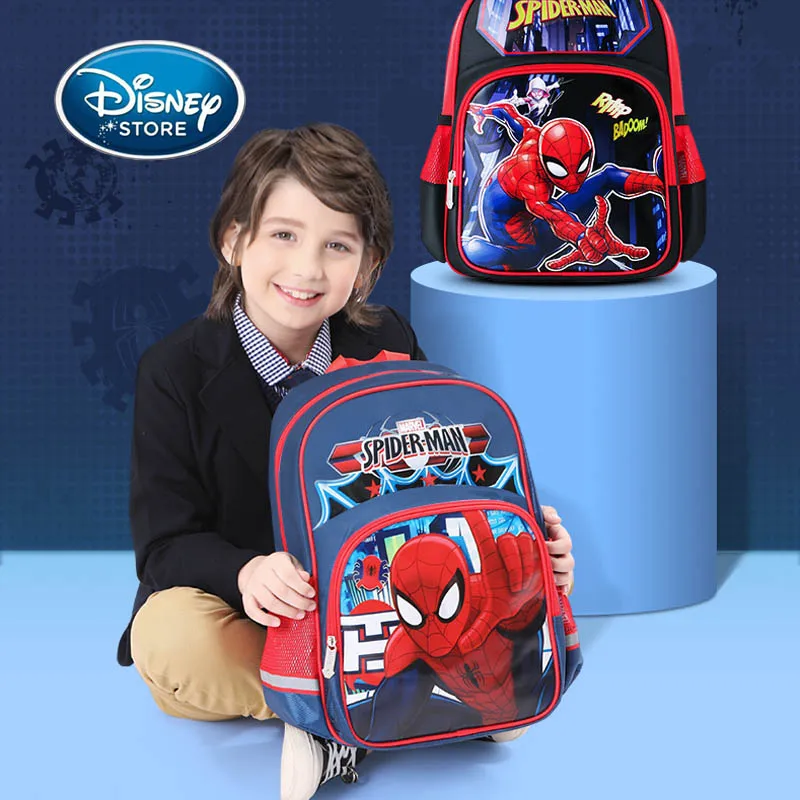 Детский рюкзак Disney Marvel с рисунком Супергероя человека паука Капитана Америки