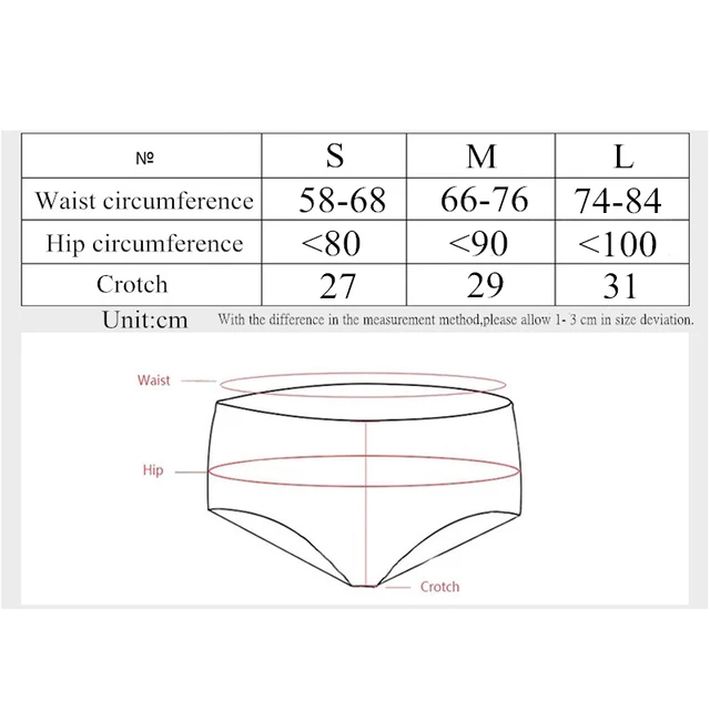 Innsly Women High Waist Panties Cotton Underwear Soft Printing Briefs  European Size - AliExpress