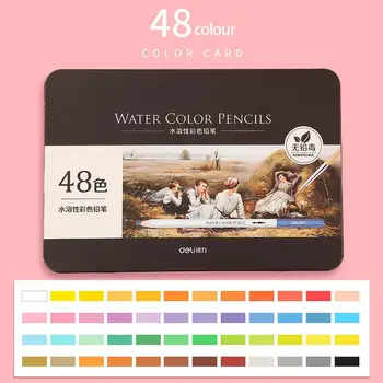 

24/36/48 Colors 1set Watercolor Pencils Art Set Drawing Supplies Colores Oil Pencils Painting Lapices De Madera Set Color M2T3