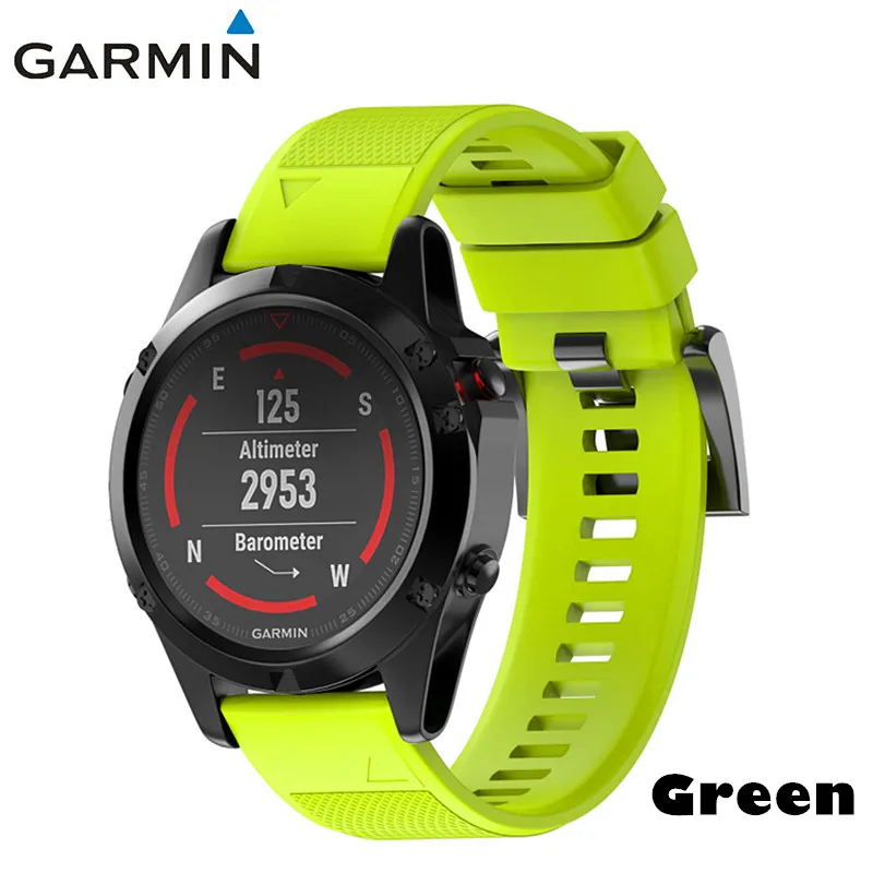 Умный силиконовый ремешок для часов для Garmin fenix 5X часы браслет силиконовые спортивные часы замена быстросъемного ремня
