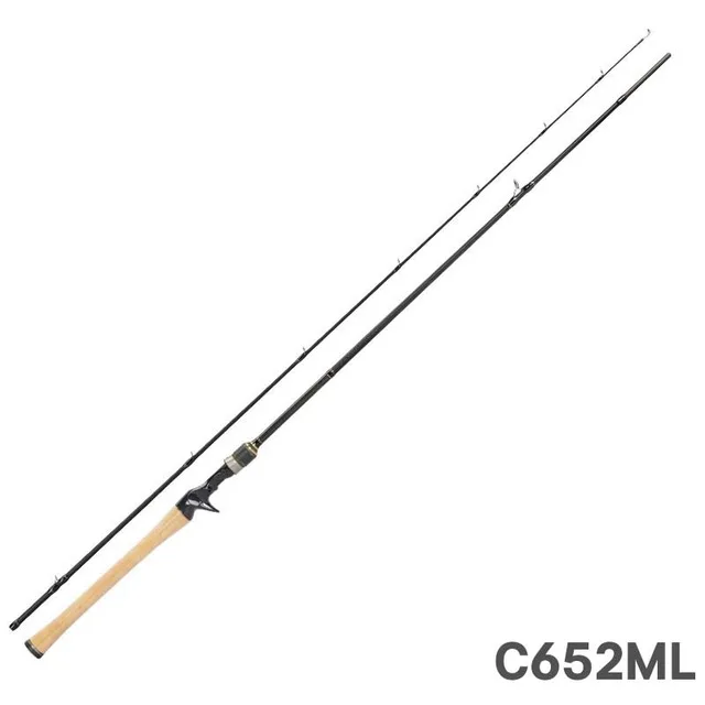 Бургундия TSURINOYA Литье удочка PROFLEX C652ML C702M 1,98 м/2,1 М бас FUJI направляющие кольца аксессуары Углеродные 2 секции стержень - Цвет: Бургундия