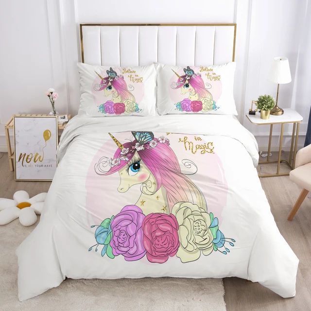 unicorn baby bedding