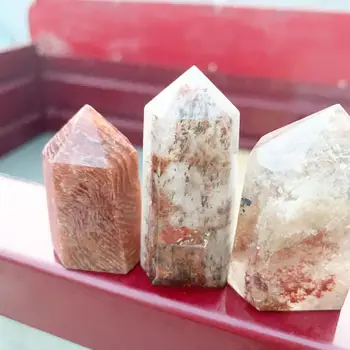 

3pc Phantom Himalaya Crystal Stone thousand into lotus Crystals Wicca Decor Cristal Pierre Naturelle Cristaux Natural Healing G