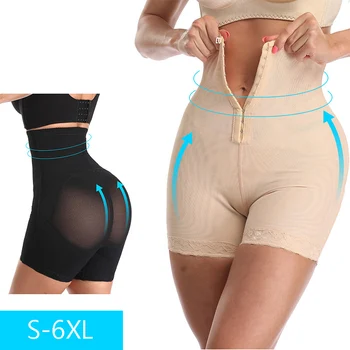 

Slimming Panties 6XL Women Shaper Shapewear Waist Trainer Corset Butt lifter Tummy Control Booty Lift Pulling Underwear Shaper