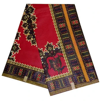 

New Design Fabric Real Dutch Wax Printing Beautiful African Wax Prints Fabric 6 Yards Ankara Fabric