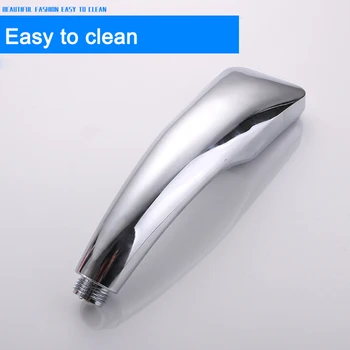 

Handheld Shower Head High Pressure Shower Streamline Boosting Spray Bath Water Saving Shower Head WWO66