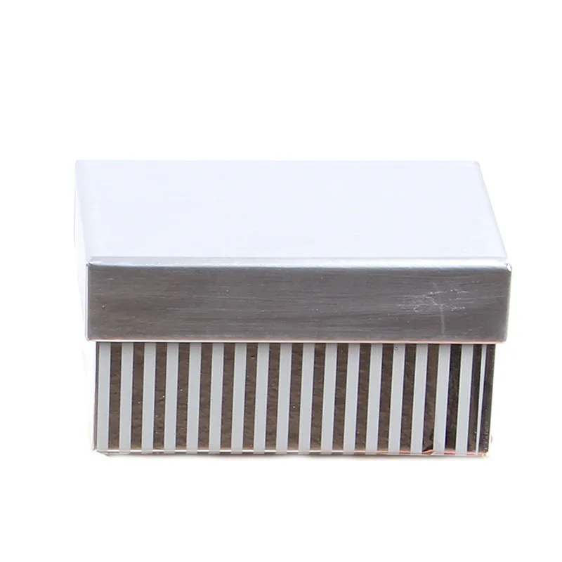 Silver long box Креативная упаковка подарочная коробка Золотая и Серебряная коробка для подарка любовь квадратная круглая упаковка для шоколада подарочная коробка украшение Свадебные украшения - Цвет: Silver long box