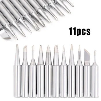 

11pcs Soldering Iron Tips Lead-Free For Constant Temperature Soldering Station