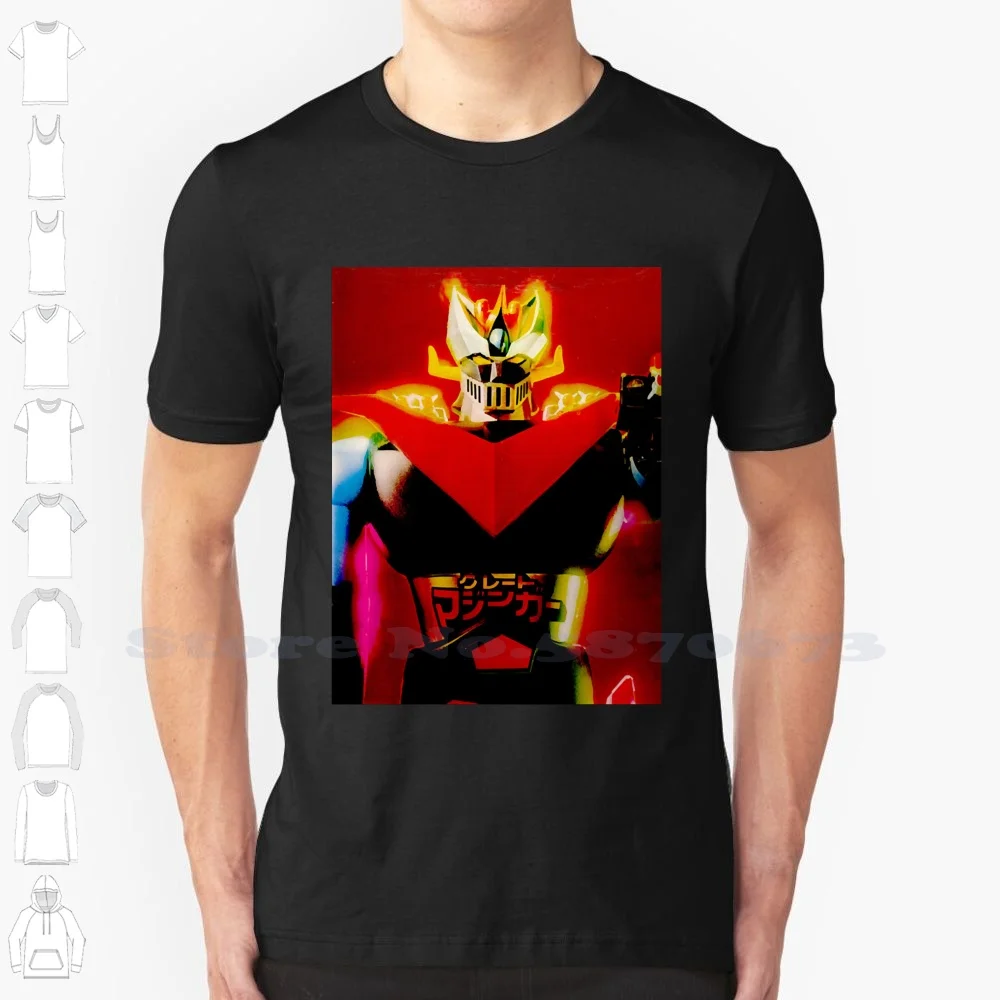 Mazinga Shogun Cool Design Trendy T-Shirt Tee Getter Robot Go Nagai Koji Mazinga Z Robot Giant Shogun Warrior Machinder