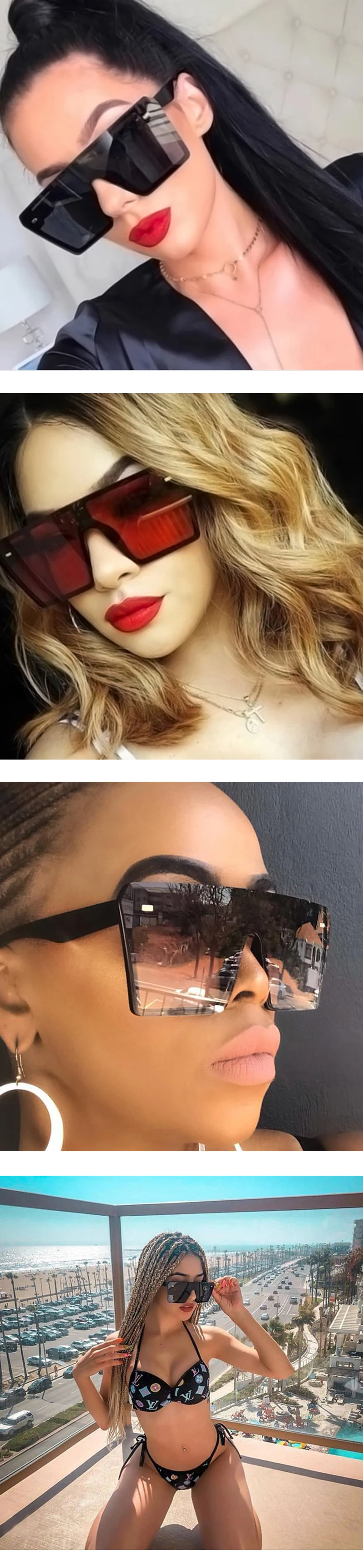2 women big sunglasses