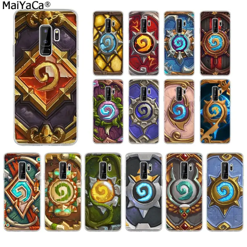 Классический жесткий чехол MaiYaCa Hearthstone для телефона Samsung S10 S9 plus S6 edge S7 S7edge S8 S8plus |