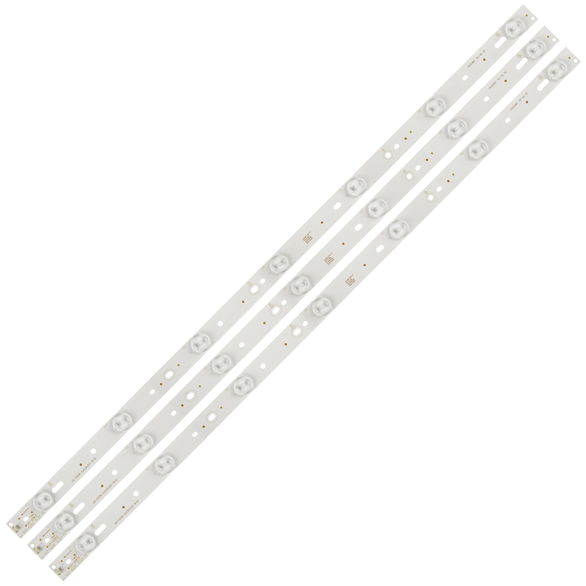 614 мм 7 Φ для AOC 32PHF5755/T3 Светодиодная лента-подсветка 32PFK4309 LB-F3528-GJX320307-H T3250M |