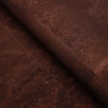 

Brown cork fabric textile sheet COF-420