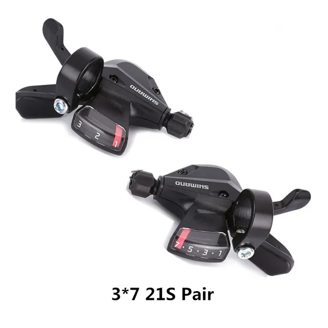 3x7S 24S Pair SHIMANO ALTUS SL-M310 относится к горному велосипеду 3 S/7 S/8 S скорость Сплит циферблат Трансмиссия черный - Цвет: 3x7S 24S Pair