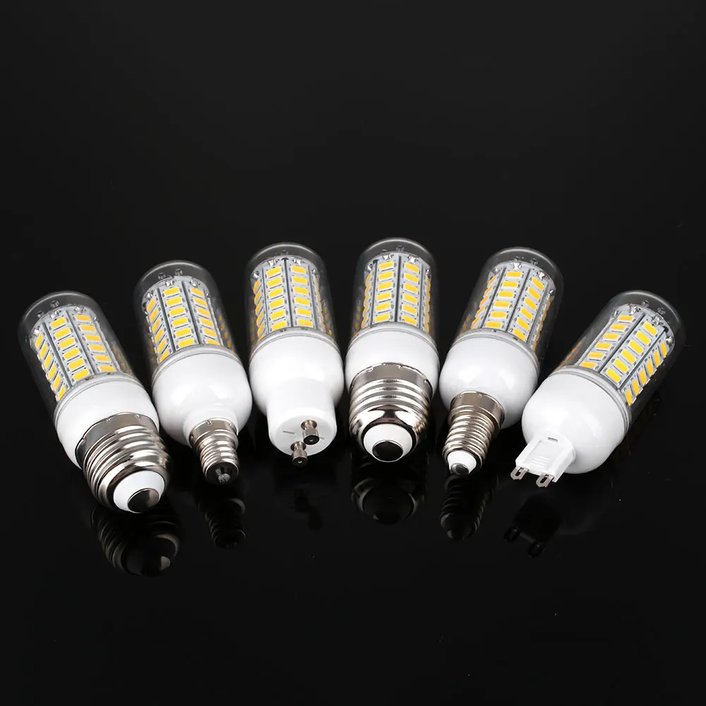 110V 9W SMD 5730 кукурузы окружности головы 56-светодиодный лампы Главная Спальня