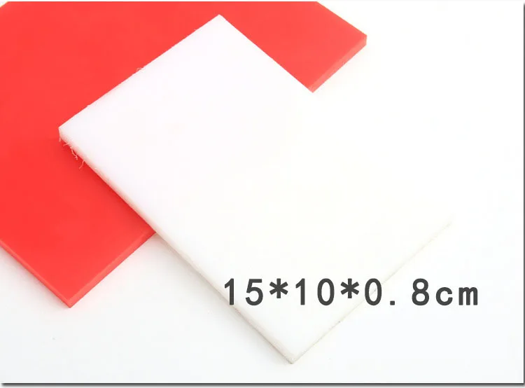 DIY Manual Leather Punch Pad Elastic Plate Rubber Pad Installation