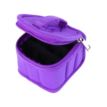 

1pc Nail Polish Bottle Bag Essential Oil Organizer Fragile Bottle Bag Storage Pouch Cosmetics Holder for Shop Outdoor Travel