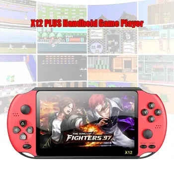 

ALLOYSEED X12 PLUS 5.1" LCD Handheld Game Console 8GB Retro Video Game Player Built-in 2000 Classic Games For Nostalgic Player