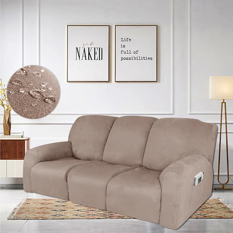 7 Color Household Items Sofa Covers Elastic Materials Skin Protection Pet Recliner Armchairs Home Textile Products | Дом и сад