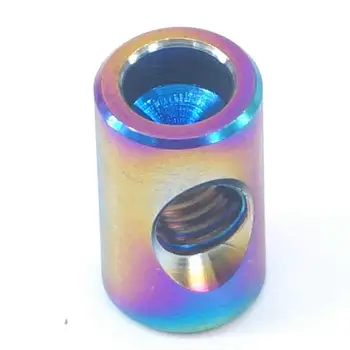 

M5 13.5x8mm Rainbow GR5 Titanium Barrel Nut For Bicycle Seat Post