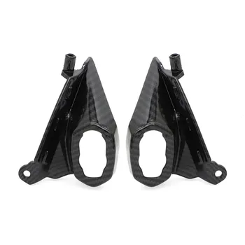 

(2) Upper Bracket Side Headlight Fairing Cover 2014 -2020 Carbon Black Z-1000 2015 2016 2017 2018 2019 Motorcycle
