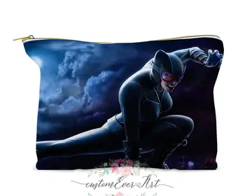 

Catwoman cosmetic bag Cosmetic Case Cosmetic pouch makeup bag cute travel bag for women gift
