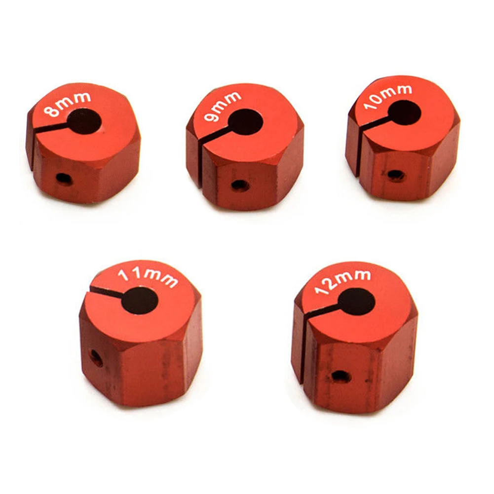 4 шт. шестигранный ступицы сплав DIY для RC Рок Гусеничный Замена RC автомобиль Запчасти 8/9/10/11/12 мм Толщина
