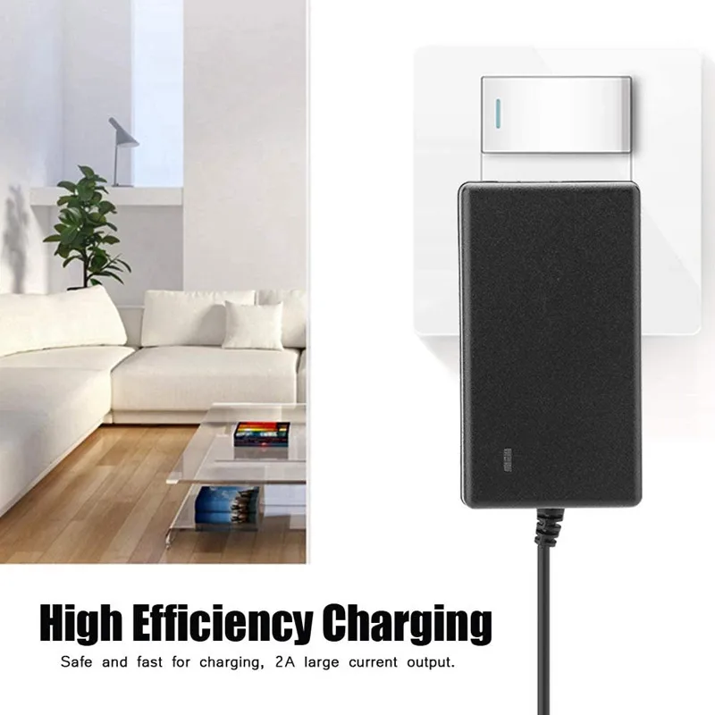Charger Adapter Battery Charger Battery Charger Adapter Power Supply Adapter 1PCS 100-240V DC 8.4V 12.6V 16.8V 2A for 18650 Li-ion lithium battery