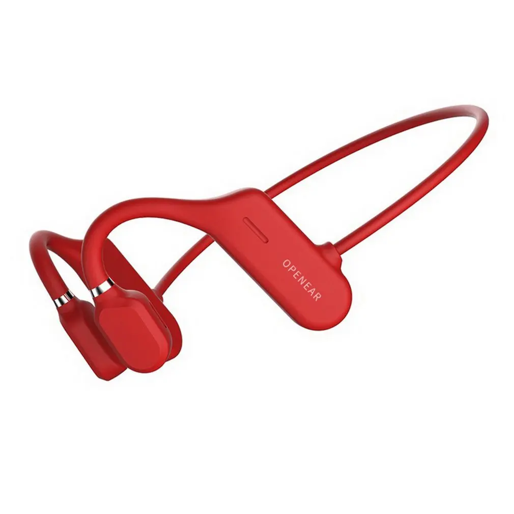 Waterproof Wireless Bone Conduction Headset Wireless Not In Ear Comfortable Ear Hook Wear Double Listening Sports Earphone