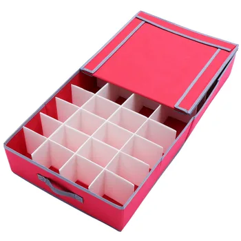 

1PC Christmas Durable Creative Portable Storage Case Gift Organizer Storage Box Ball Container for Balls Gadgets Toys
