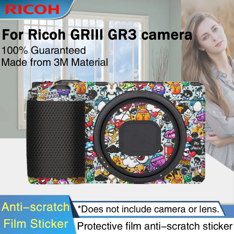 

Пленка GR3X для камеры Ricoh GR3 GRIII GR3X, пленка для защиты камеры от царапин, покрытие, чехол