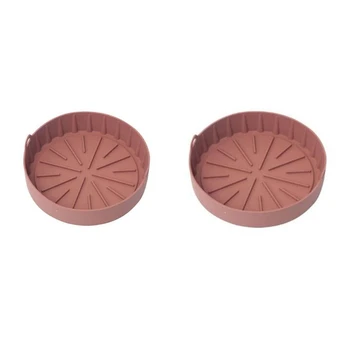 

Thick Silicone Grill Pan for Air Fryer Accessories Baking Basket