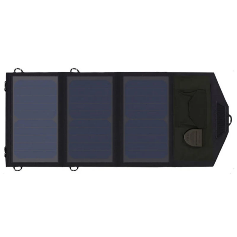 

ALLPOWERS 18V 21W Solar Charger Panel Waterproof Foldable Solar Power Bank For 12V Car Battery Mobile Phone