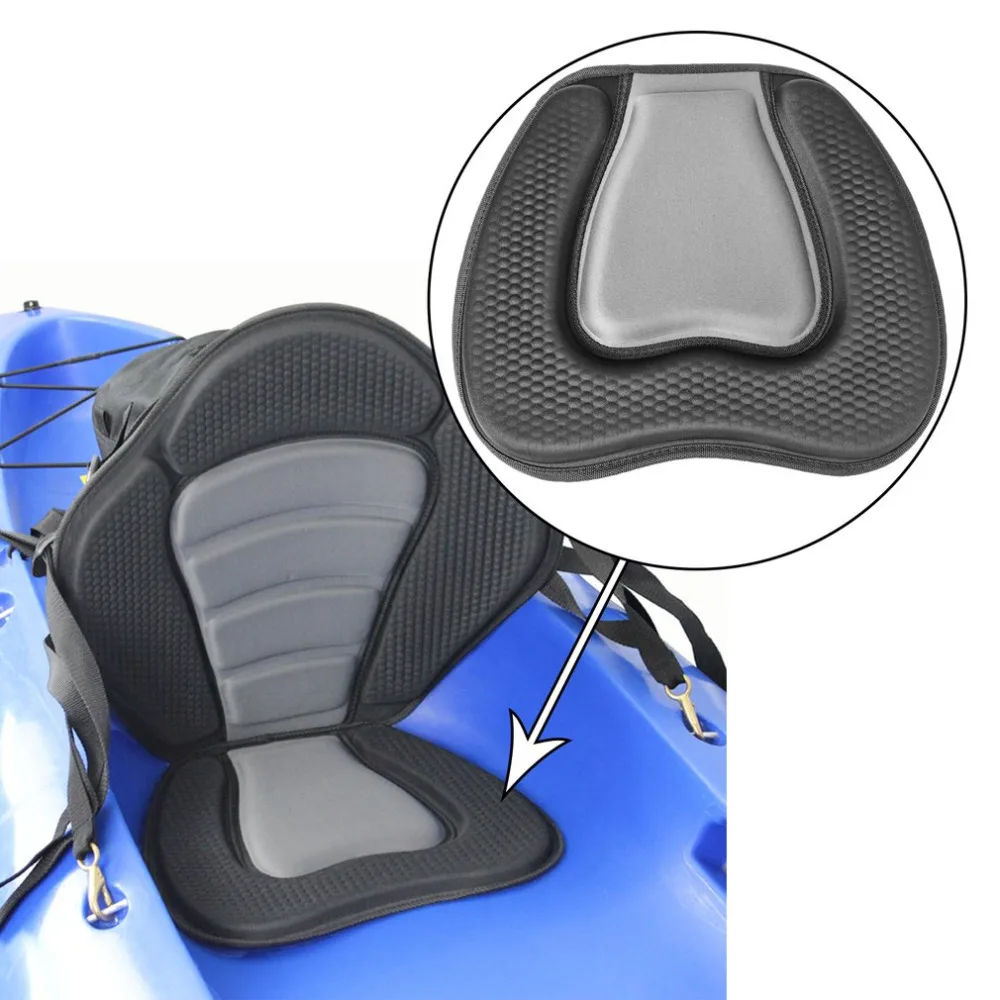 Soft Comfortable EVA Padded Seat Cushion On Backrest Sit Seats for Outdoor Kayak Canoe Dinghy Boat Water Sports Accessory | Спорт и