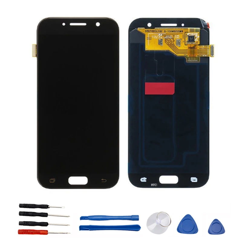 Тест TFT lcd для Samsung Galaxy A5 A520 ЖК-дисплей сенсорный экран дигитайзер сборка
