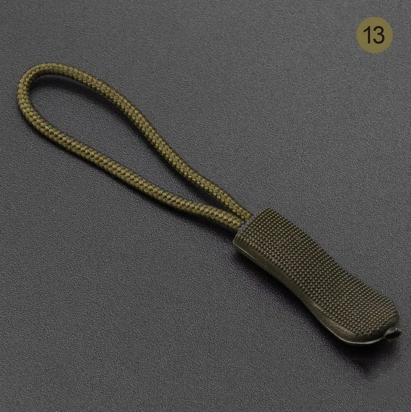 10 шт./партия, верёвка для упражнений на молнии, фиксатор на застежке-молнии, сменный зажим, сломанная Пряжка, наружная сумка, инструменты для установки палатки - Цвет: 13
