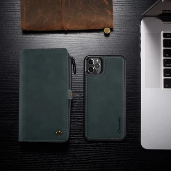 

BuzzLee PU Leather Case for iPhone 11 11Pro 11Pro Max Wallet Case for iPhone 7 8 SE2020 Phone Cover With Card Slot