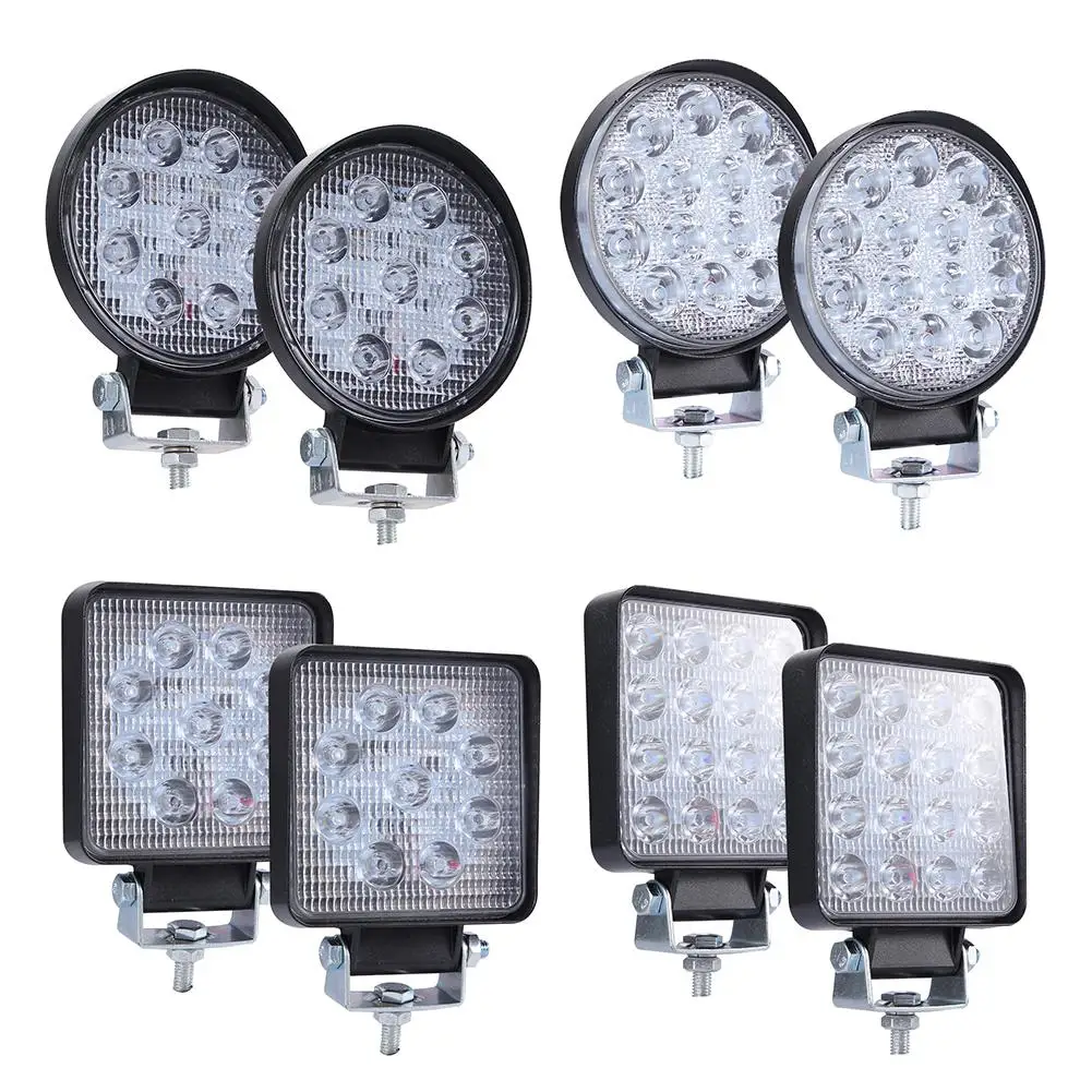 Multi-purpose Off-Road Vehicles Spotlight Waterproof Car Headlights Durable LED Work Light Truck/Forklift Light 9-30V 90W-160W afbeelding