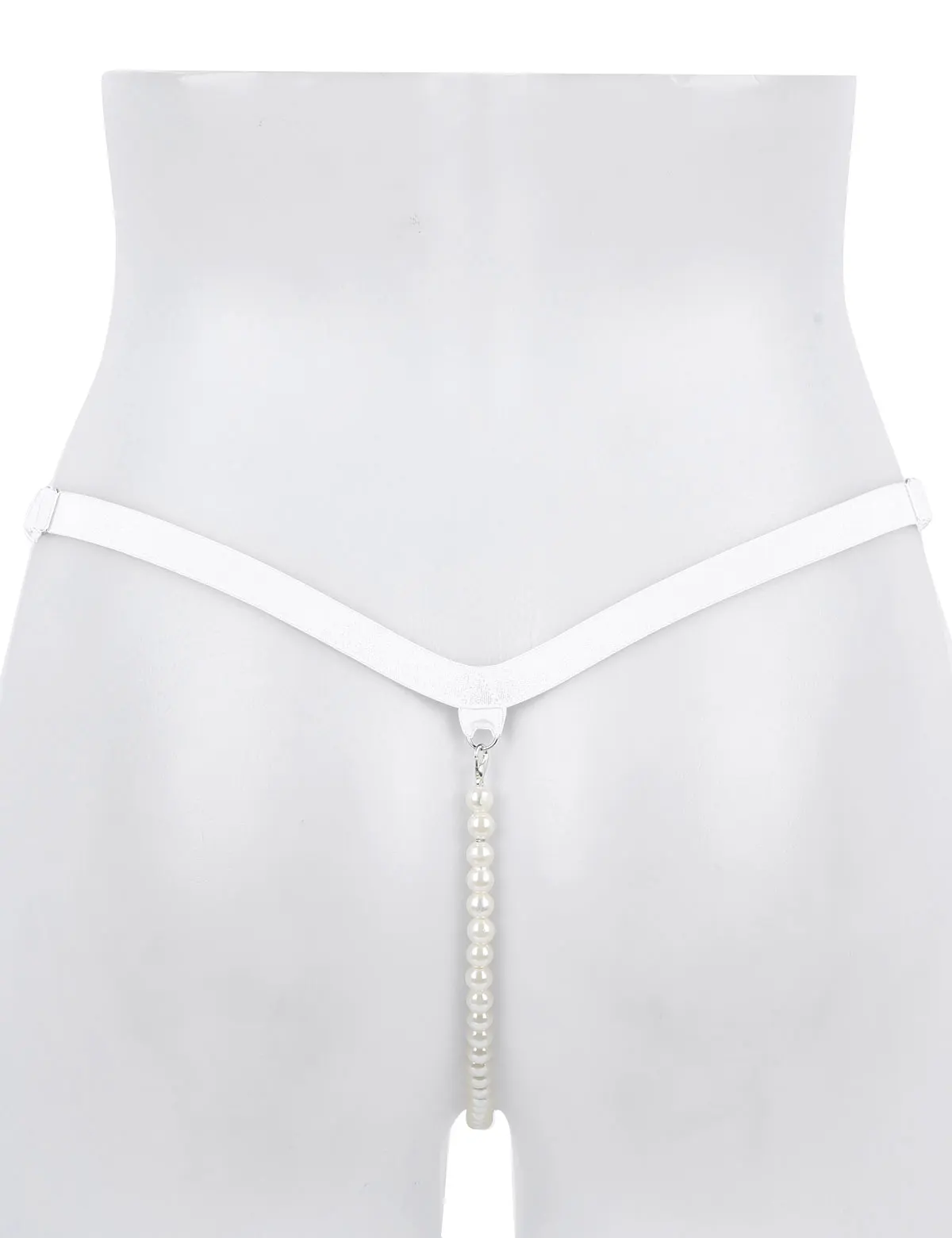 Sexy Womrn G-Strings Thong Briefs Underwear Female Lingerie T-Back Open Butt Pearl Sissy Panties Mini Bikini Swimsuit Underpants